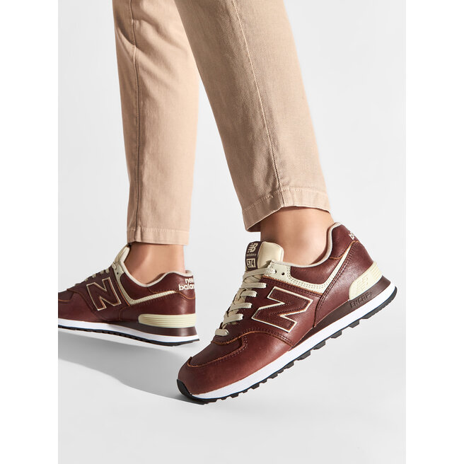Laisvalaikio batai New Balance ML574LPB Ruda | eavalyne.lt