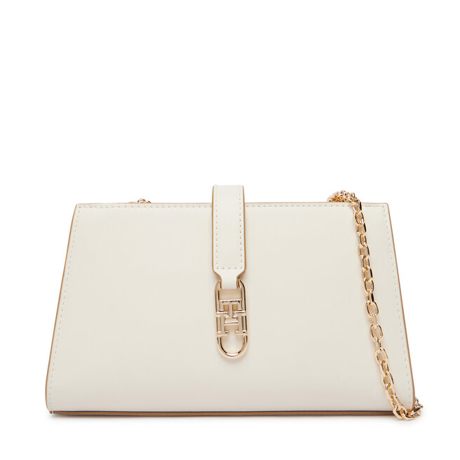 Torebka Tommy Hilfiger Th Libre Chain Crossover AW0AW18614 Beżowy -