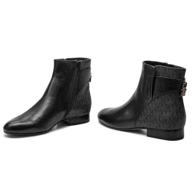 Botki MICHAEL Michael Kors Mira Flat Bootie 40F8MIFE5L Black