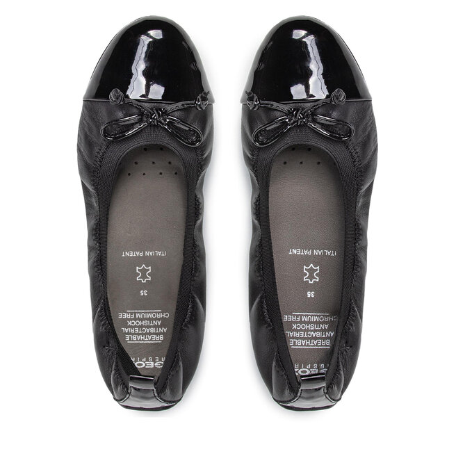 Geox Balerini Geox J Piuma Bal F J11B0F 03902 C9999 D Negru