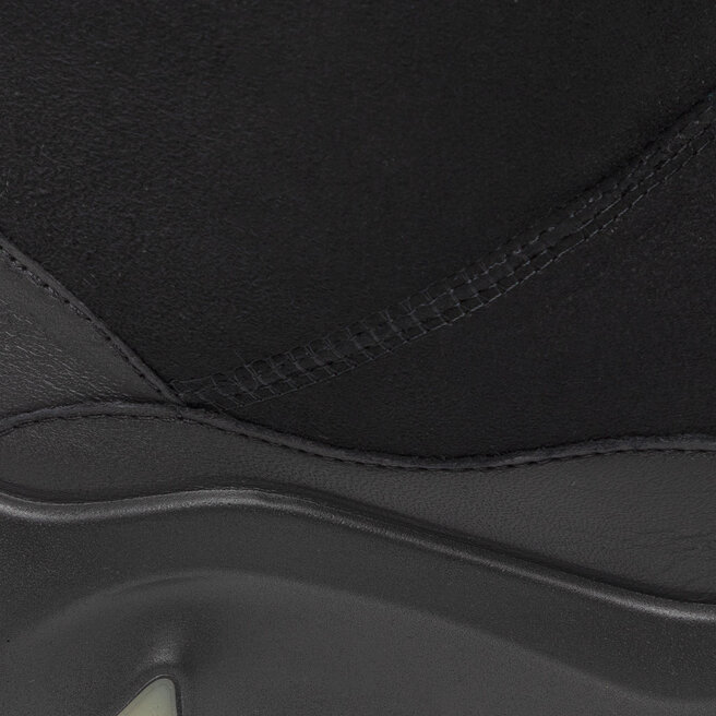 ECCO Členková obuv ECCO Chunky W 20320351052 Black/Black