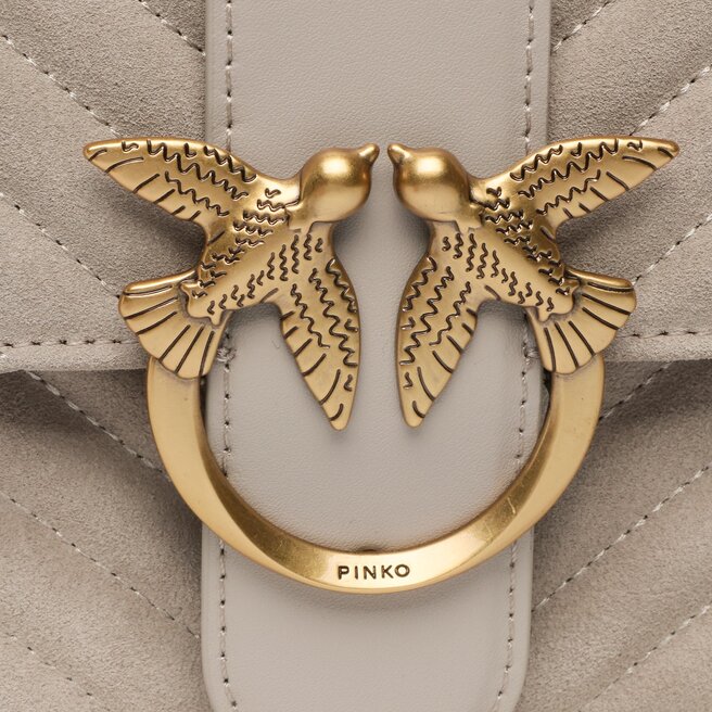Pinko Handtasche Pinko Love One Classic Cl PE 23 PLTT 100053 A0F6 Grey I30Q