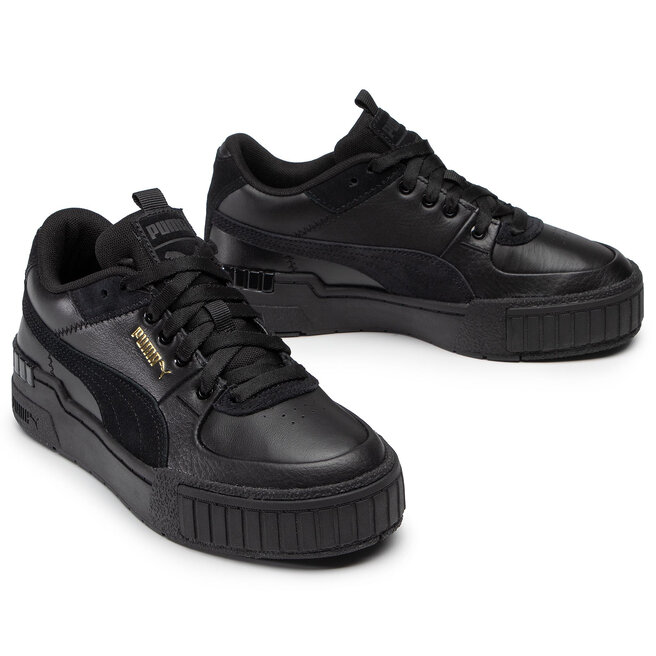 puma cali black leather