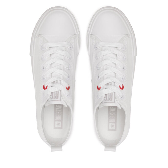 Big Star Shoes Sneakers Big Star Shoes JJ274001 White