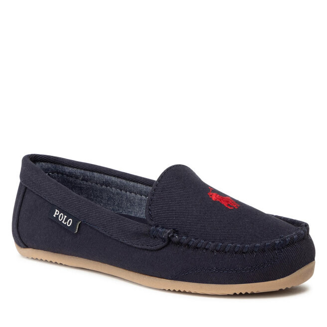 Polo Ralph Lauren Pantofole Polo Ralph Lauren Declan RF103616 Navy/Red