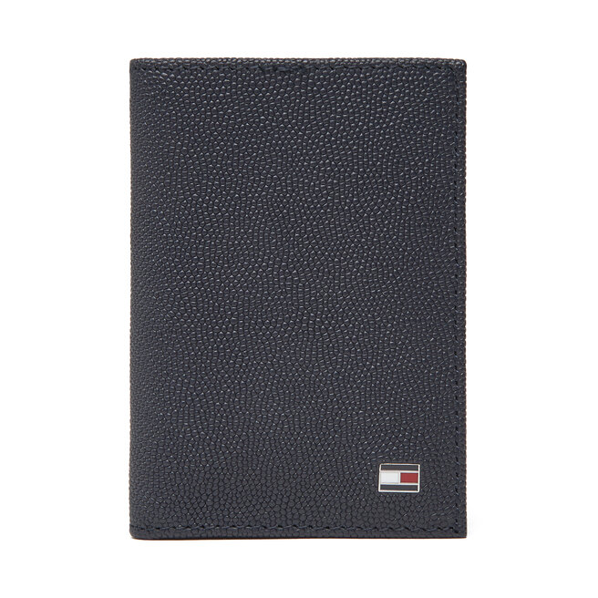 Duży Portfel Męski Tommy Hilfiger Th Flag Bifold - Granatowy