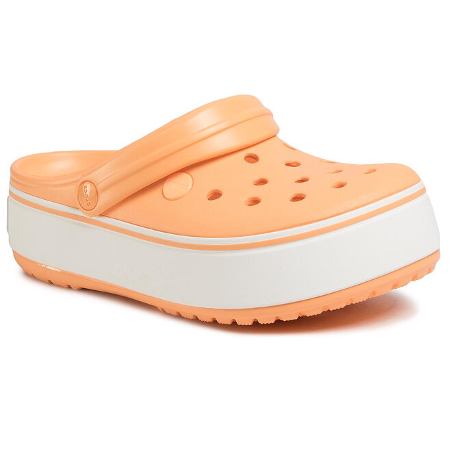 crocband platform white