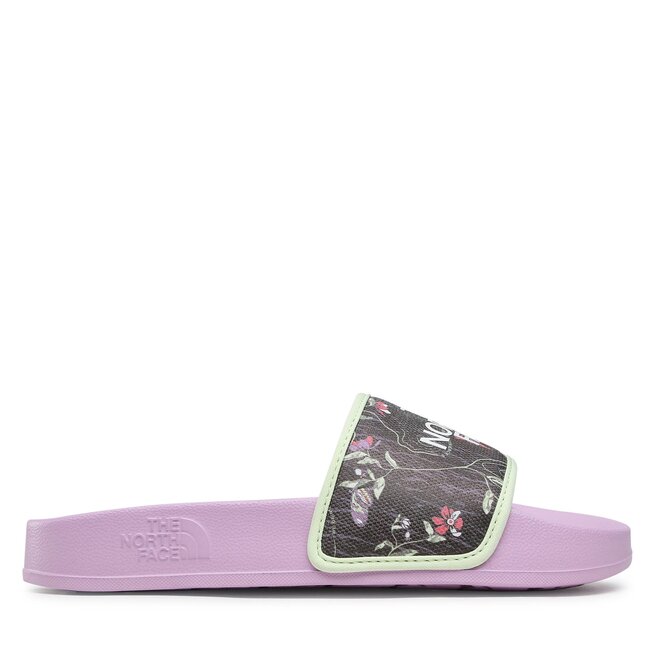 The North Face Ciabatte The North Face Base Camp Slide III NF0A4T2SIHD-050 Lupine/Iwd Print Tnfblack