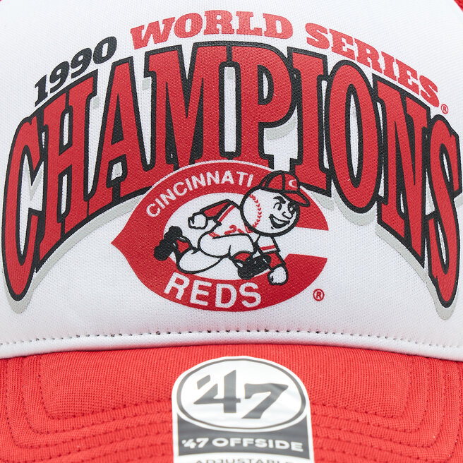 Cincinnati Reds MLB Foam Champ Offside Dt Red/White Trucker - 47