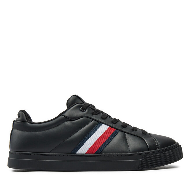 Sneakersy Tommy Hilfiger Icon Court - Czarny