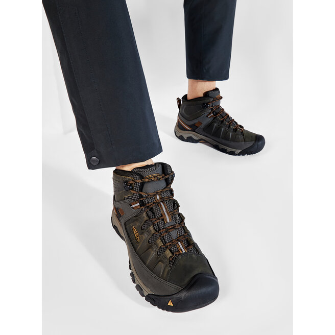 Keen Trekingová obuv Keen Terghee III Mid Wp 1017787 Black Olive/Golden Brown