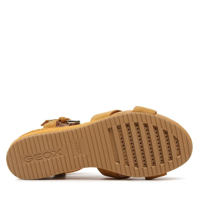 Geox Szandál Geox D Ischia Corda D02HHC00022C2002 Mustard