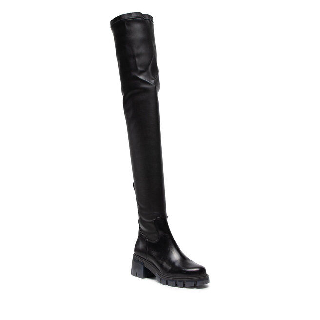 Cizme lungi muschetar Carinii B8435 E50-000-000-E85