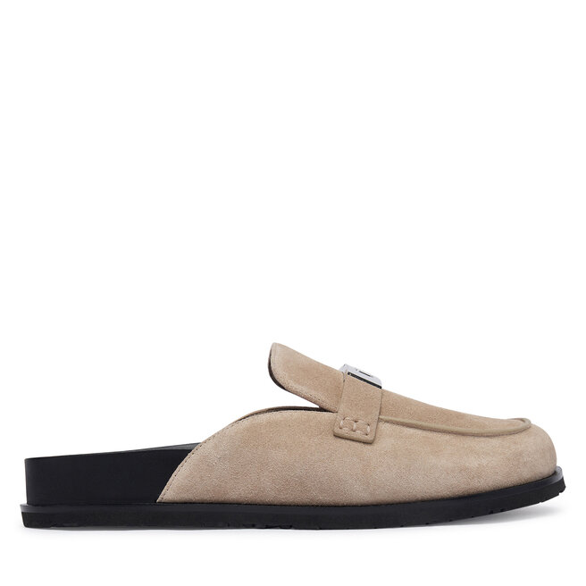 Klapki Tory Burch Lee Lee Mule 177967 Beżowy -