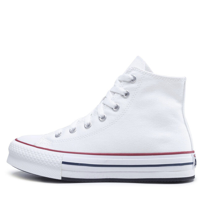 Converse Tornacipő Converse Ctas Eva Lift Hi 272856C White/Garnet/Navy