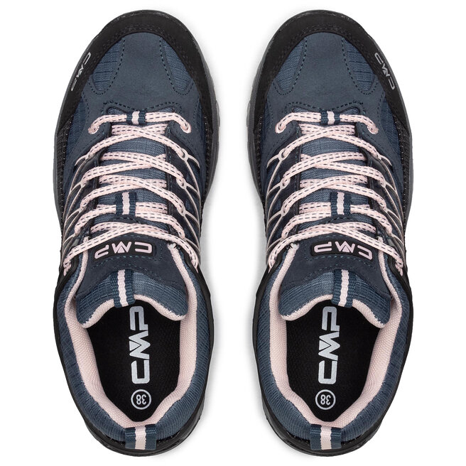 CMP Παπούτσια πεζοπορίας CMP Rigel low Trekking Shoe kids Wp 3Q54554J Asphalt/Rose 54UG