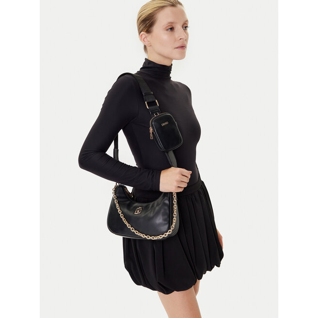 Torebka Liu Jo S Hobo AF5180 E0077 Czarny -