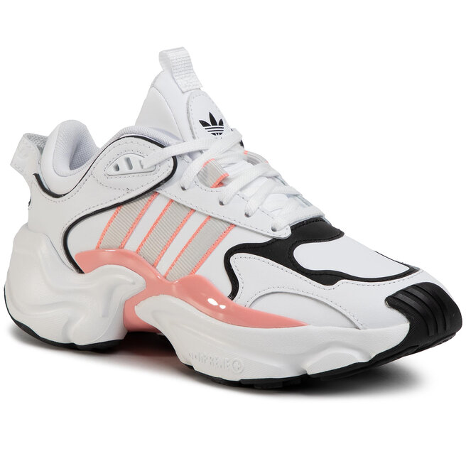 Zapatos Magmur Runner W EG5435 Ftwwht/Greone/Glopnk •