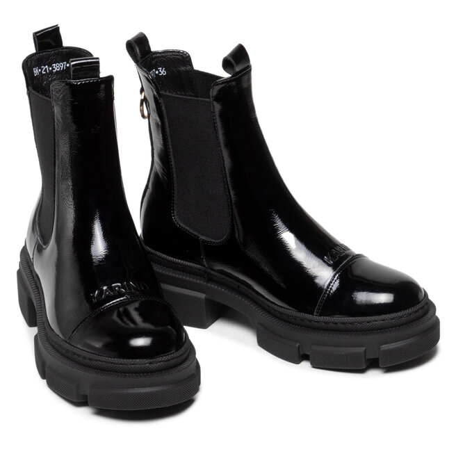 Karino Klassische Stiefeletten Karino 3897/090-F Schwarz
