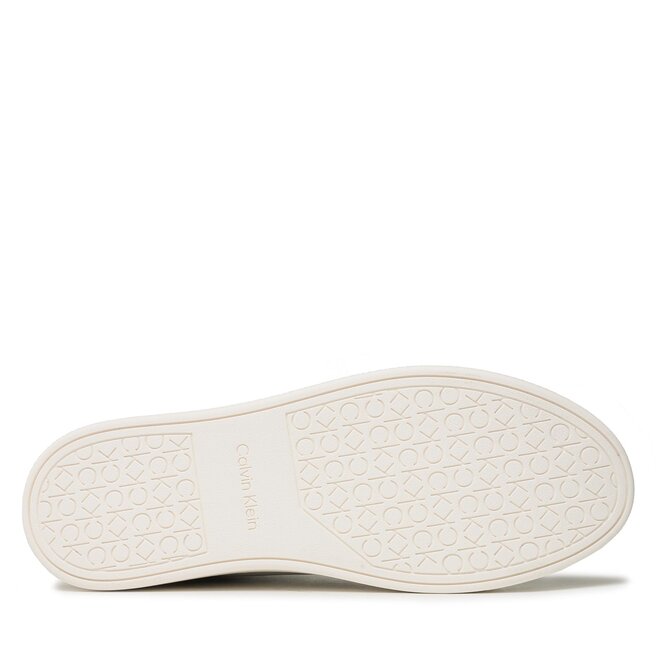 Calvin Klein Сникърси Calvin Klein Clean Cup Lace-Nano Mono Mix HW0HW01592 Bright White YBR