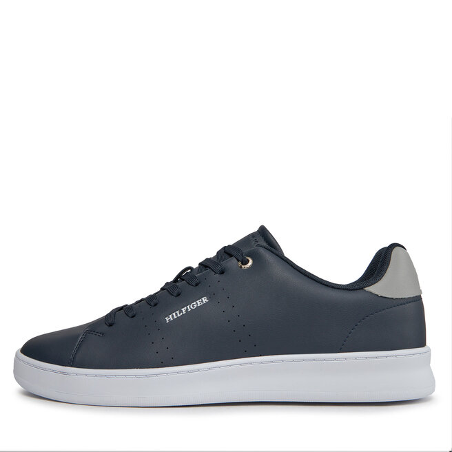 Sneakers Tommy Hilfiger Court Cup Lth Perf Detail FM0FM05038 Desert Sky