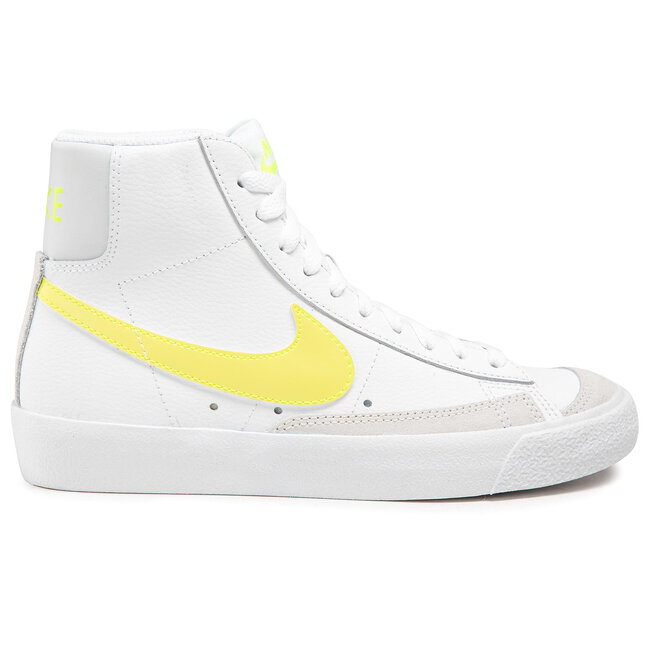 nike blazer mid 77 white lemon venom