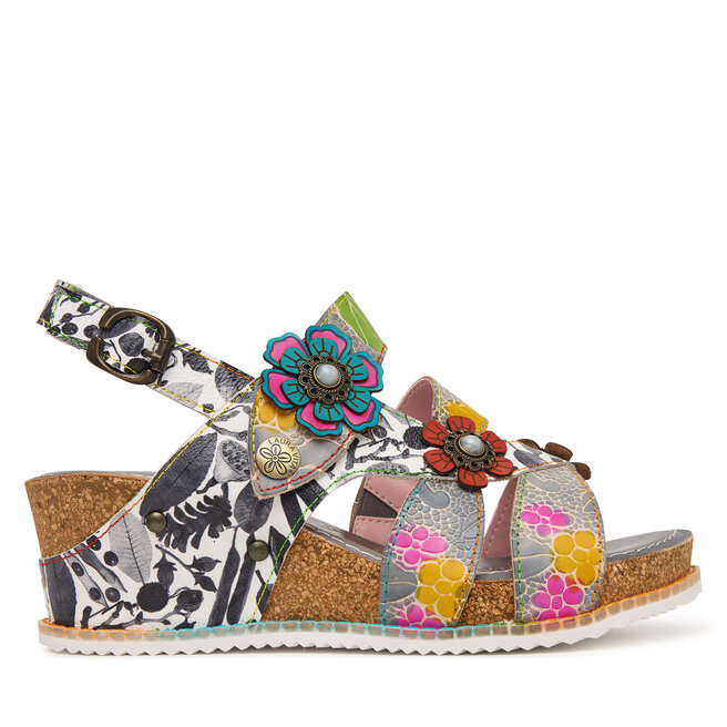 Sandały Laura Vita Bonito 37 Kolorowy - kobiece