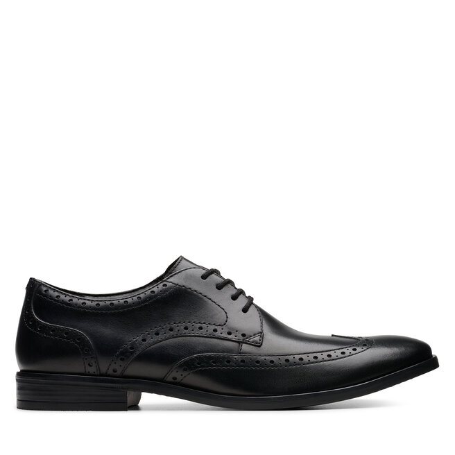 Półbuty Clarks Brandon Limit - Czarny
