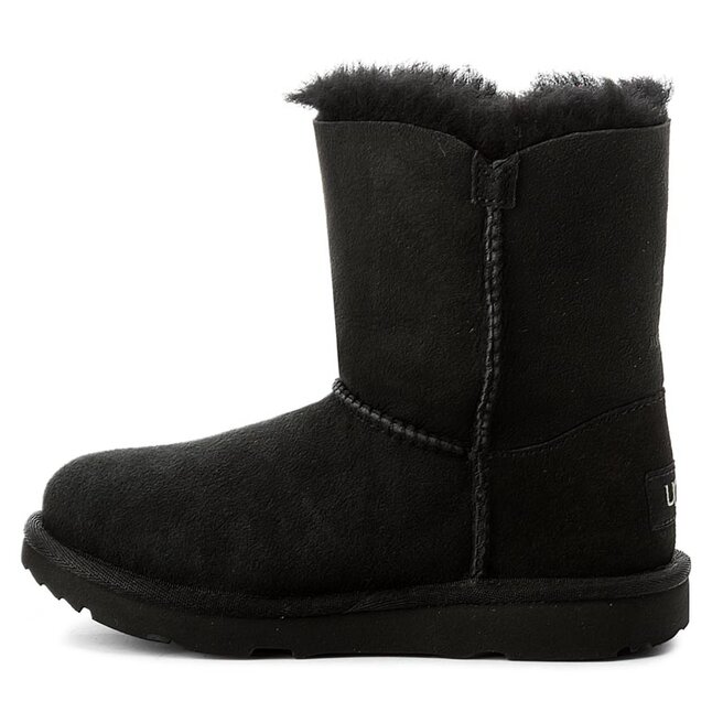 Ugg Pantofi Ugg K Bailey Button II 1017400K K/Blk