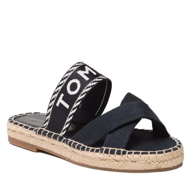 Tommy Hilfiger Espadrile Tommy Hilfiger Seasonal Webbing Sandal FW0FW07181 Space Blue DW6