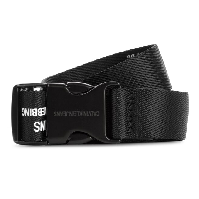 Calvin klein canvas plaque belt shop