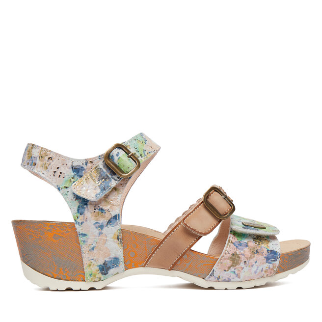 Sandały Laura Vita Daphneo 02 Beżowy - kobiece