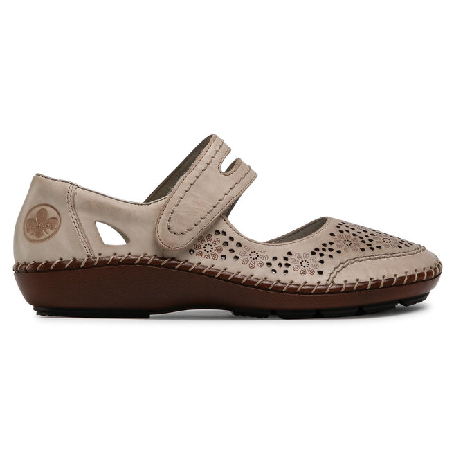 Rieker Félcipő Rieker 44875-60 Beige 1