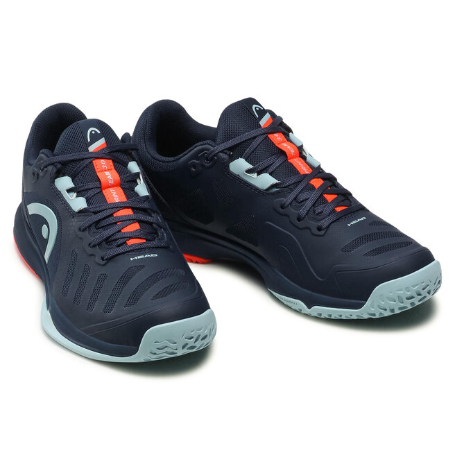 Baskets HEAD Sprint Team 3.5 - Noir/Gris - Homme 7.5 / Femme 9 - Occasion TBE