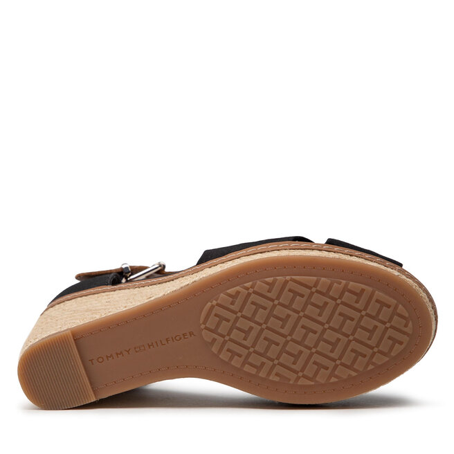 Tommy Hilfiger Espadrilky Tommy Hilfiger Elena 56D FW0FW00905 Black 990