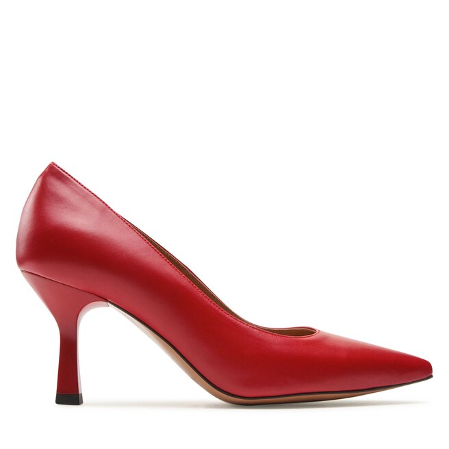 R.Polański Scarpe stiletto R.Polański 1275 Czerwony Lico