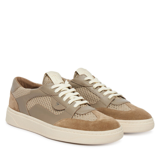 Sneakersy Giuseppe Zanotti RM60013 Beżowy ciemny - męskie