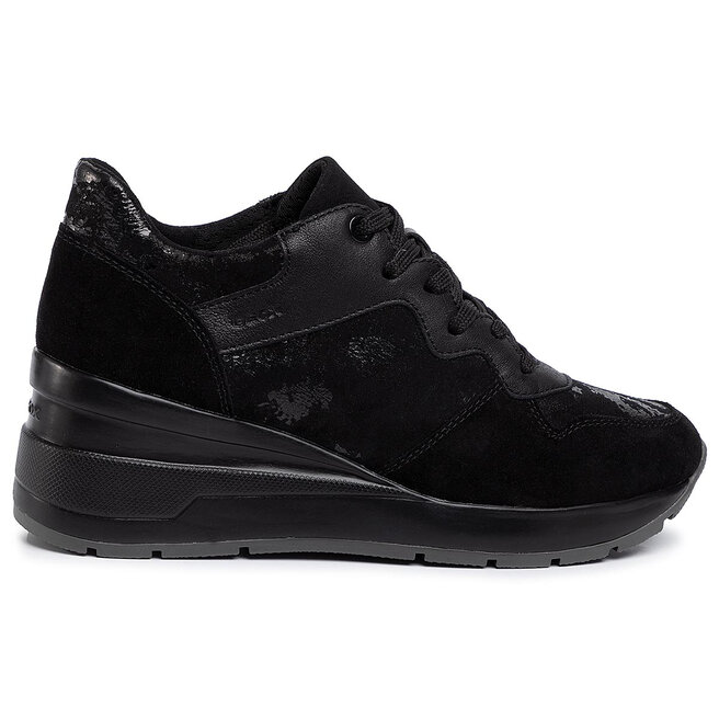 Sneakers Geox D Zosma C D828LC 0MA22 C9999 Black