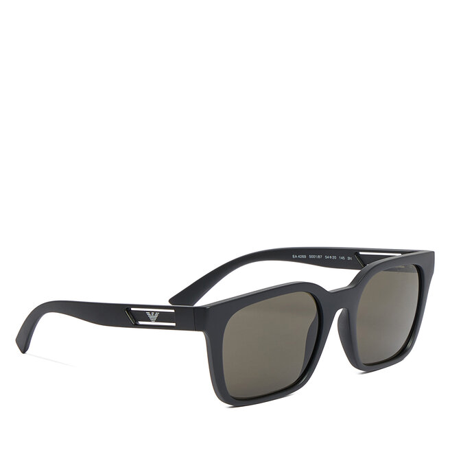 Okulary przeciwsłoneczne Emporio Armani 0EA4269 500187 Czarny - męskie