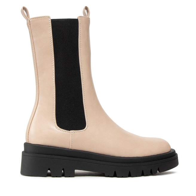 Pieces Chelsea Pieces Pctia Chelsea Boot 17124312 Beige/Black