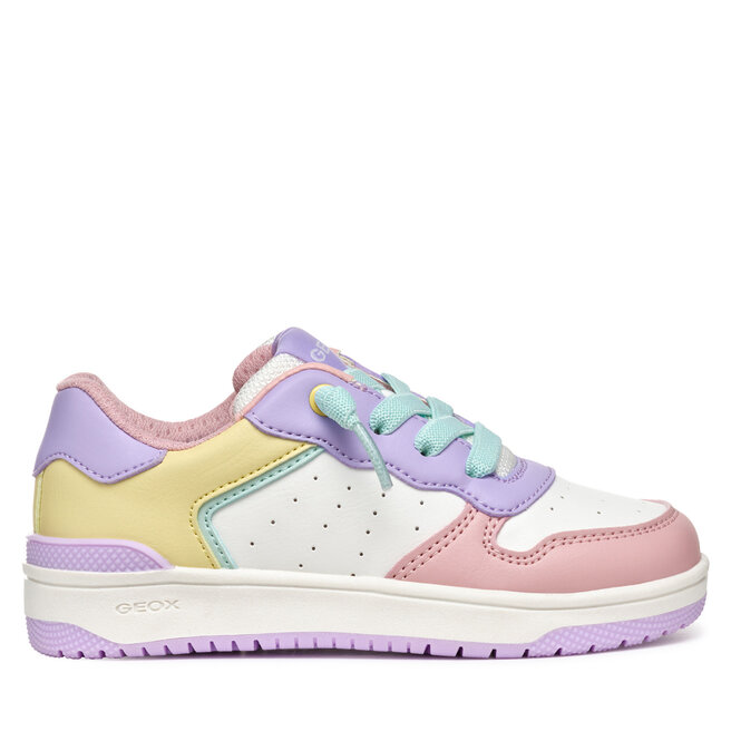 Sneakersy Geox J Washiba J36HXD 054FU - D Różowy