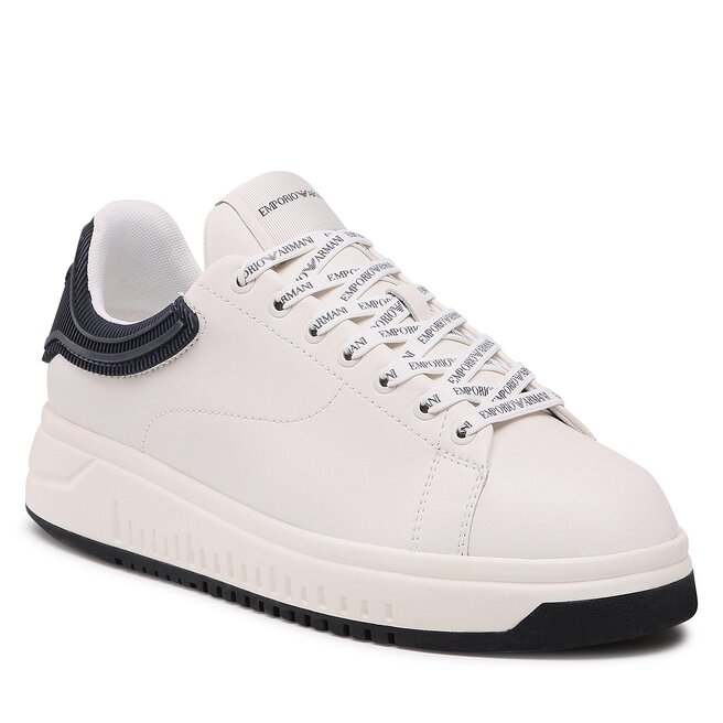 Sneakers Emporio Armani X4X264 XN001 N481 Off White/Navy Armani imagine noua gjx.ro