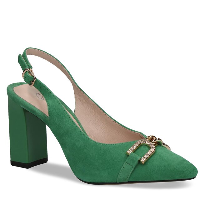 Sandali Caprice 9 29600 20 Green Suede 737 escarpe