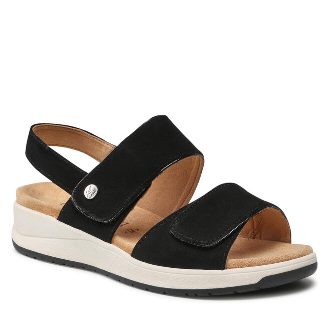 Caprice Sandále Caprice 9-28252-28 Black Comb 019