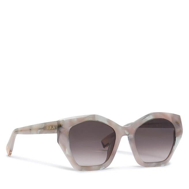 Okulary przeciwsłoneczne Furla WD00130 BX3773 - Écru