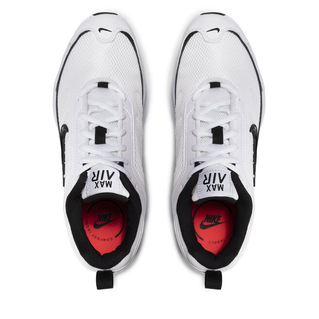 Nike Обувки Nike Air Max Ap CU4826 100 White/Black/Bright Crimson