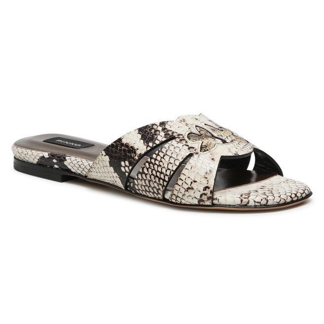 Șlapi Pinko Salvia 2 Ciabatta PE 21 BLKS1 1H20WY Y784 Naturale/N L9K 1H20WY imagine noua gjx.ro