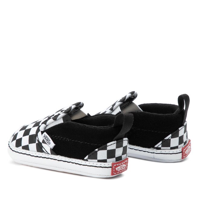 Vans Teniși Vans Slip-On V Crib VN0A2XSLFB71 Black/Truewhite