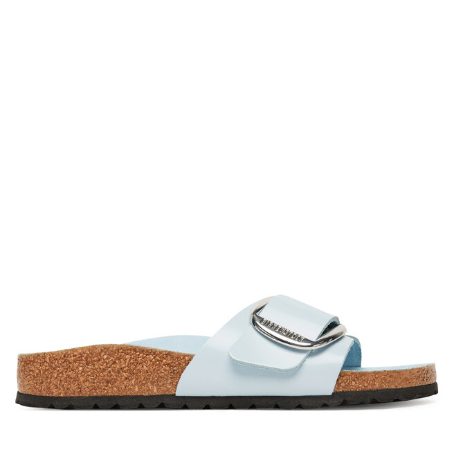 Klapki Birkenstock Madrid Big Buckle Hex - Błękitny