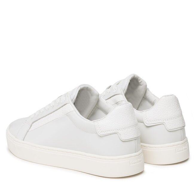 Calvin Klein Сникърси Calvin Klein Clean Cup Lace-Nano Mono Mix HW0HW01592 Bright White YBR